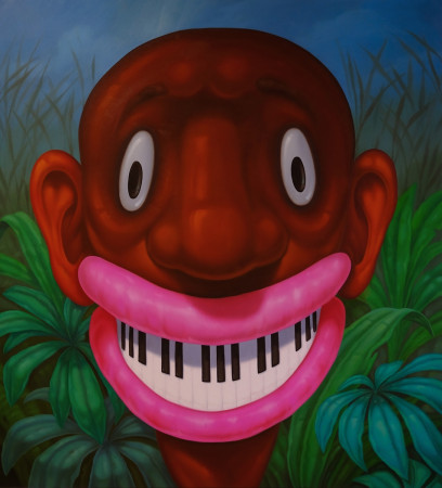 Velký Jazzman, 165 x 150, ol na pl, 2024